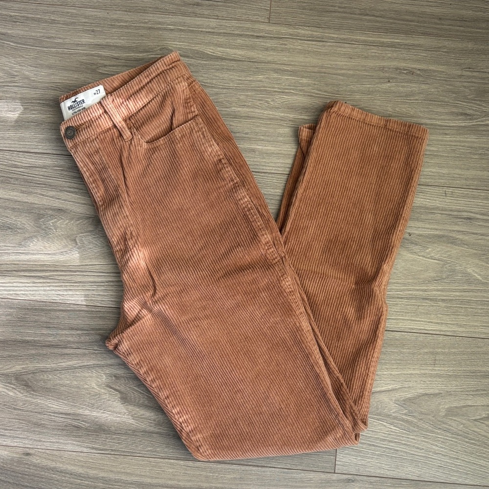 Hollister Women's Straight Leg Corduroy Pants